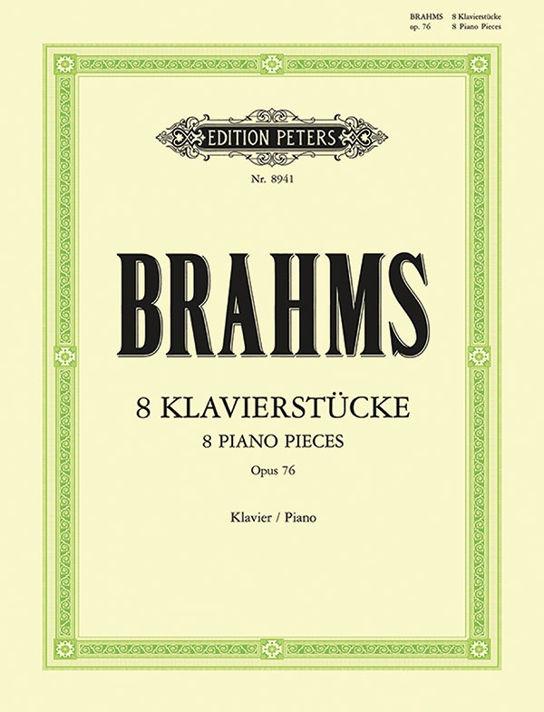 8 Piano Pieces Op.76 Book