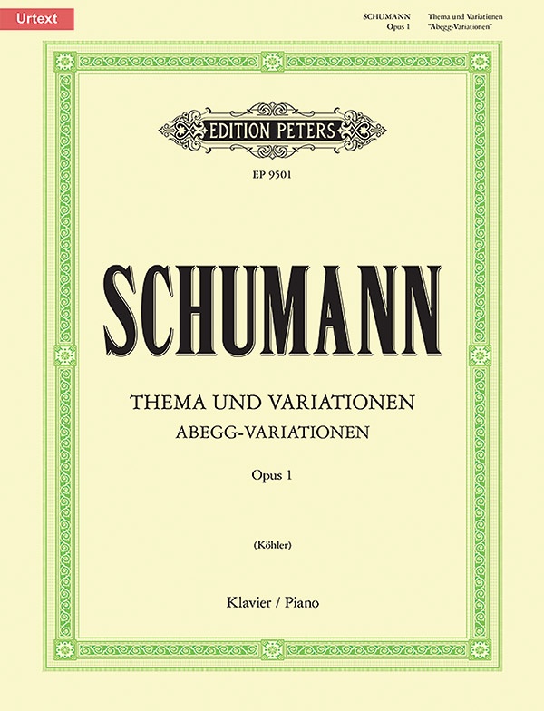 Thema Und Variationen: Abegg Variationen Op. 1 Book