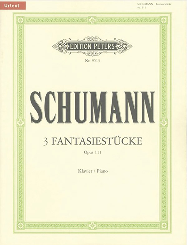 3 FantasiestüCke Op.111 Book