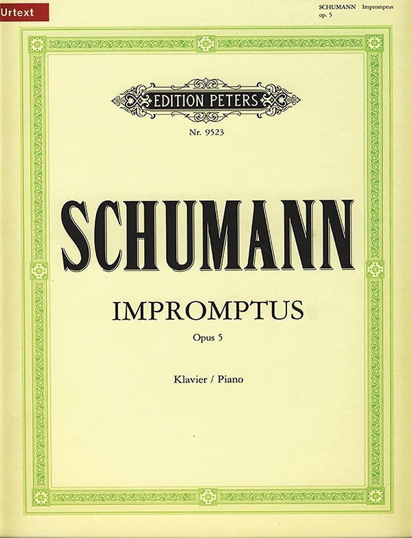 10 Impromptus On A Theme By Clara Wieck Op.5 Book