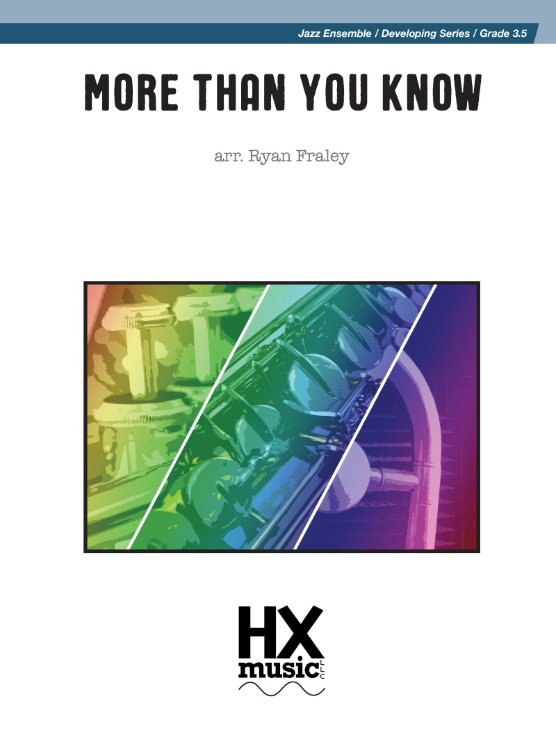 More Than You Know Conductor Score