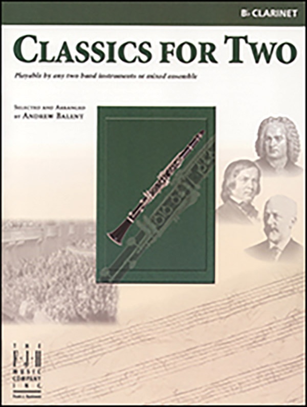 Classics For Two, B-Flat Clarinet Book