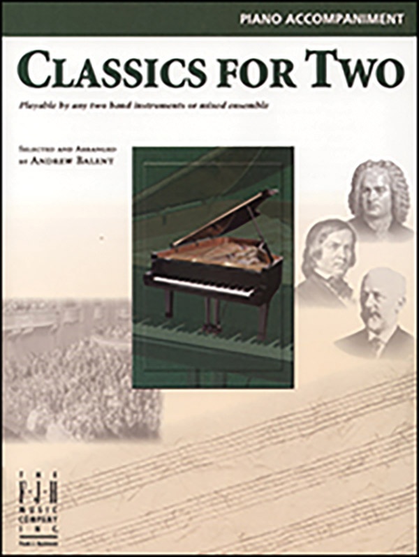 Classics For Two, Piano Accompaniment Book
