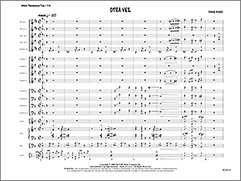 Otra Vez Conductor Score