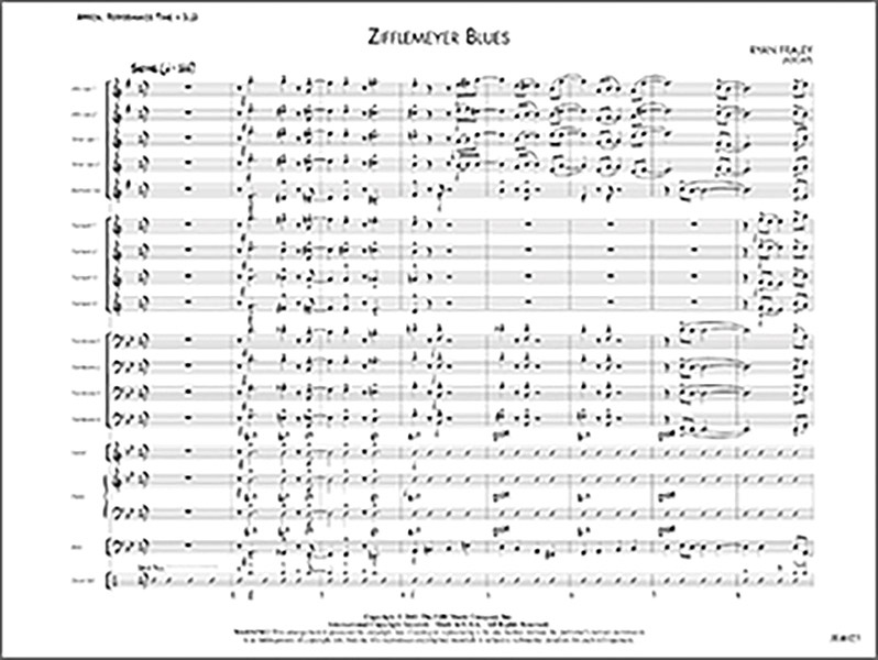 Zifflemeyer Blues Conductor Score & Parts