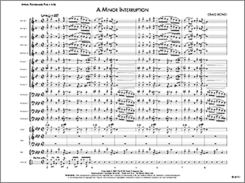 A Minor Interruption Conductor Score & Parts