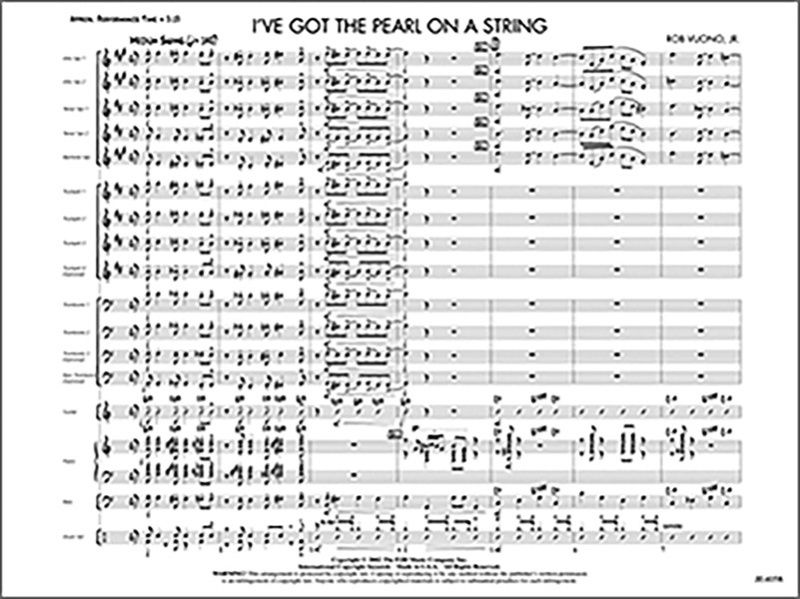 I've Got The Pearl On A String Conductor Score & Parts