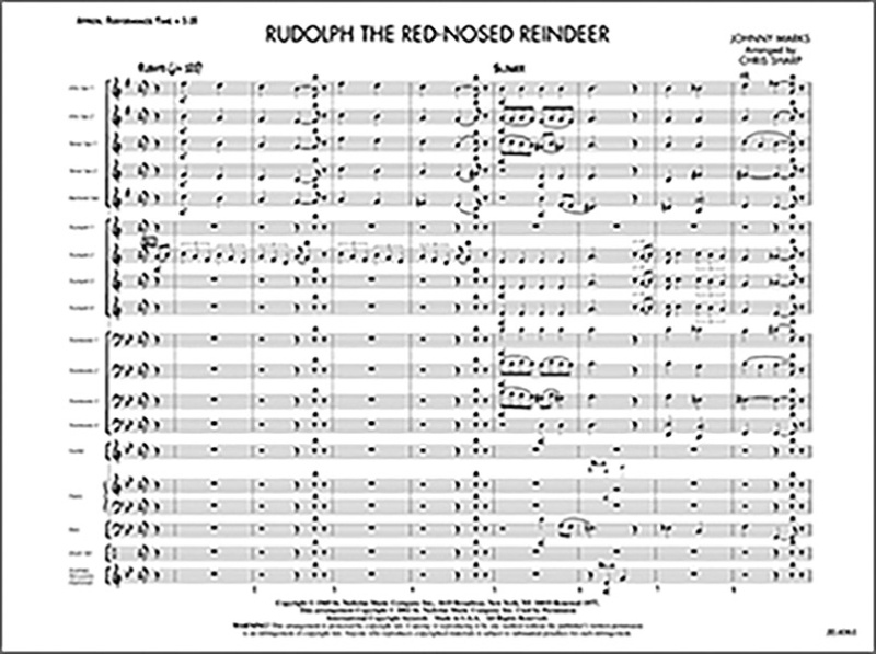 Rudolph The Red-Nosed Reindeer Conductor Score