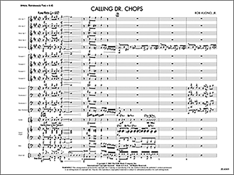 Calling Dr. Chops Conductor Score & Parts