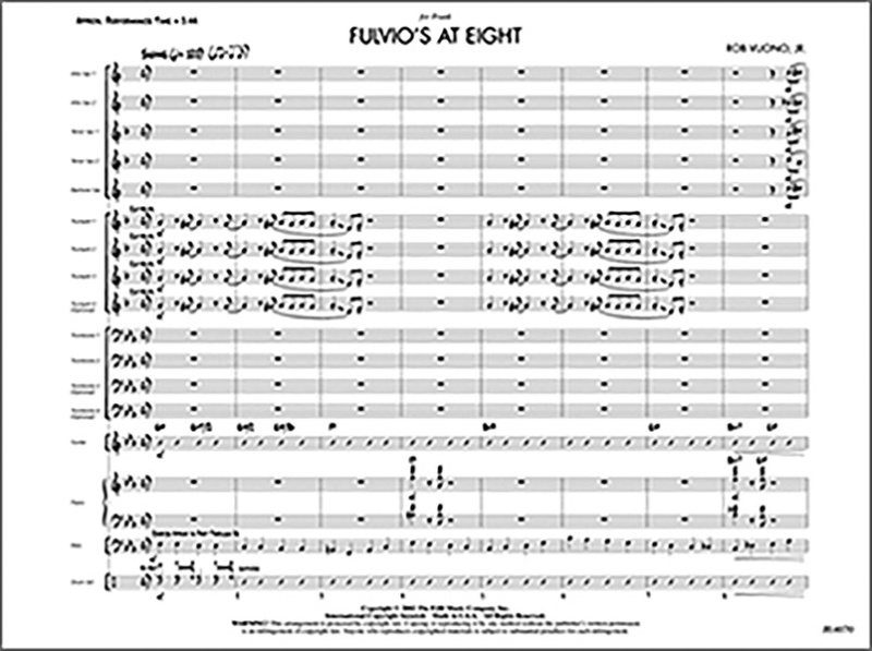 Fulvio's At Eight Conductor Score