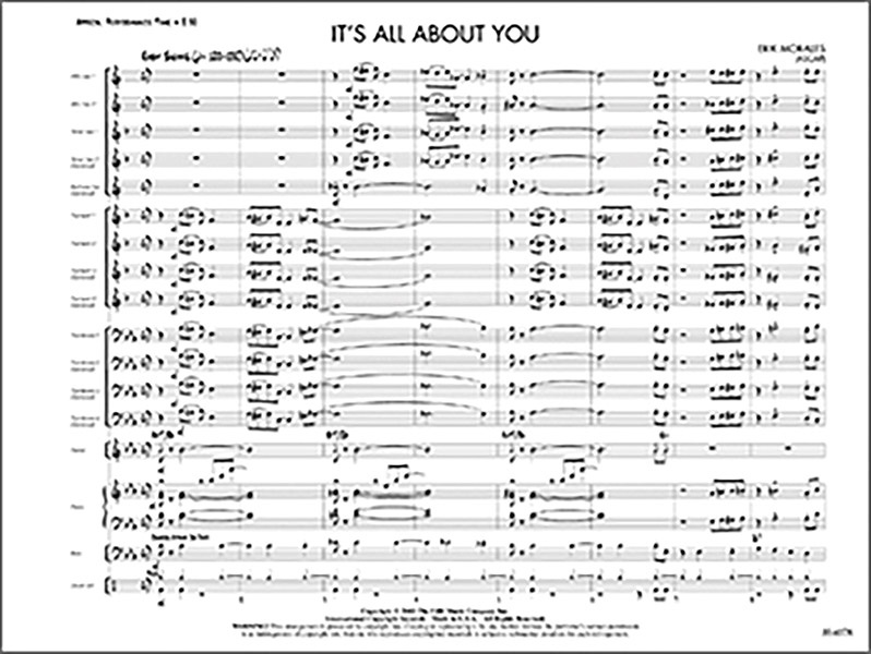 It's All About You Conductor Score
