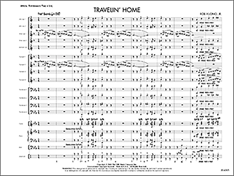 Travelin' Home Conductor Score