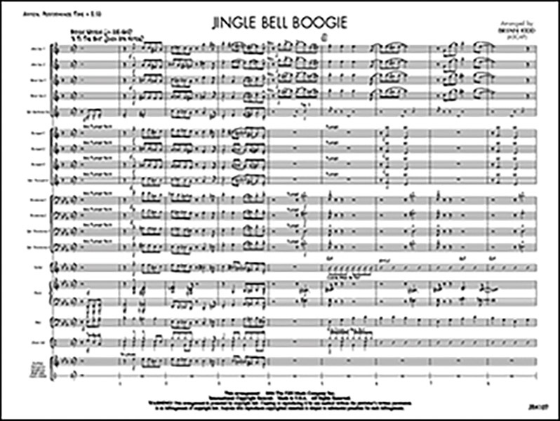 Jingle Bell Boogie Conductor Score