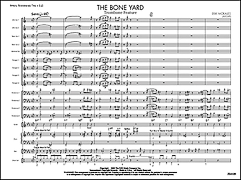 The Bone Yard Conductor Score