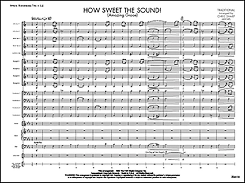 How Sweet The Sound! Amazing Grace Conductor Score