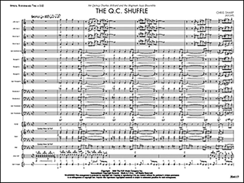 The Q.C. Shuffle Conductor Score