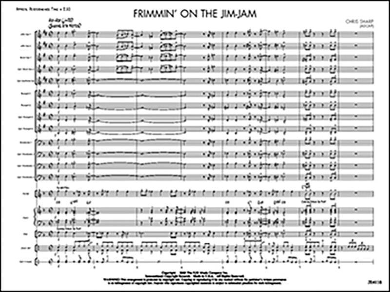 Frimmin' On The Jim-Jam Conductor Score