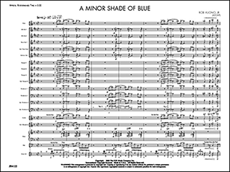 A Minor Shade Of Blue Conductor Score