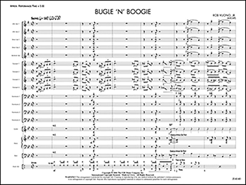 Bugle 'N' Boogie Conductor Score & Parts