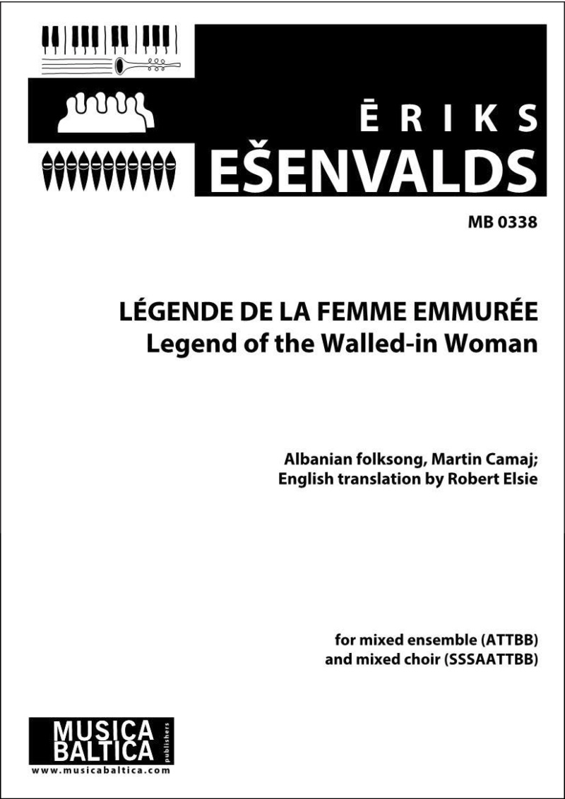 Legend Of The Walled-In Woman For Ssaattbb Choir Choral Octavo