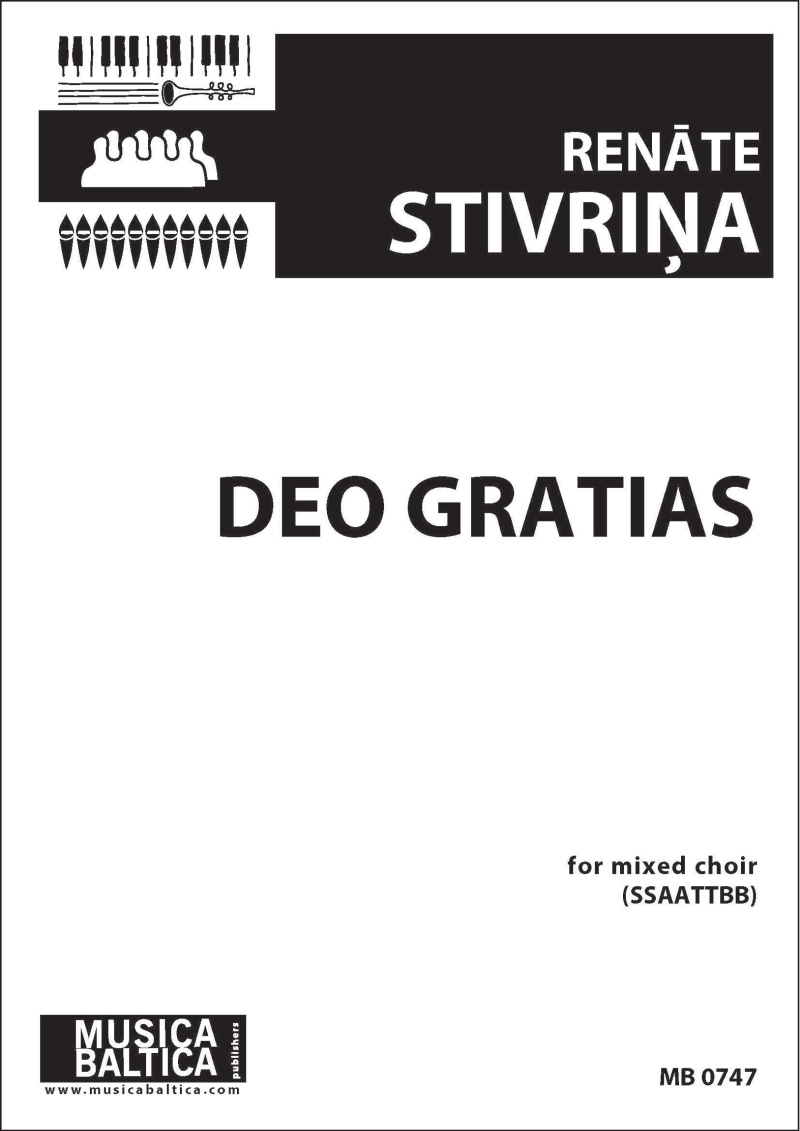 Deo Gratias (Mixed Choir) Choral Octavo