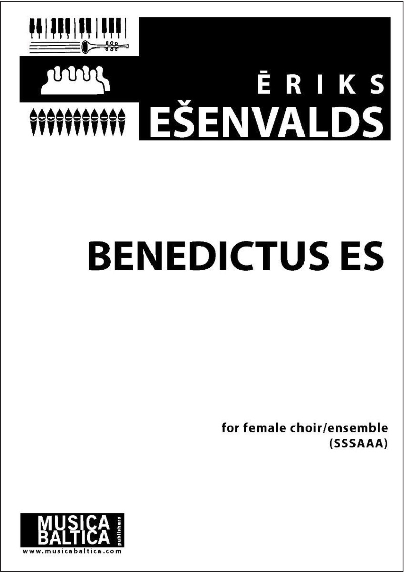 Benedictus Es For Sssaaa Choir Choral Octavo