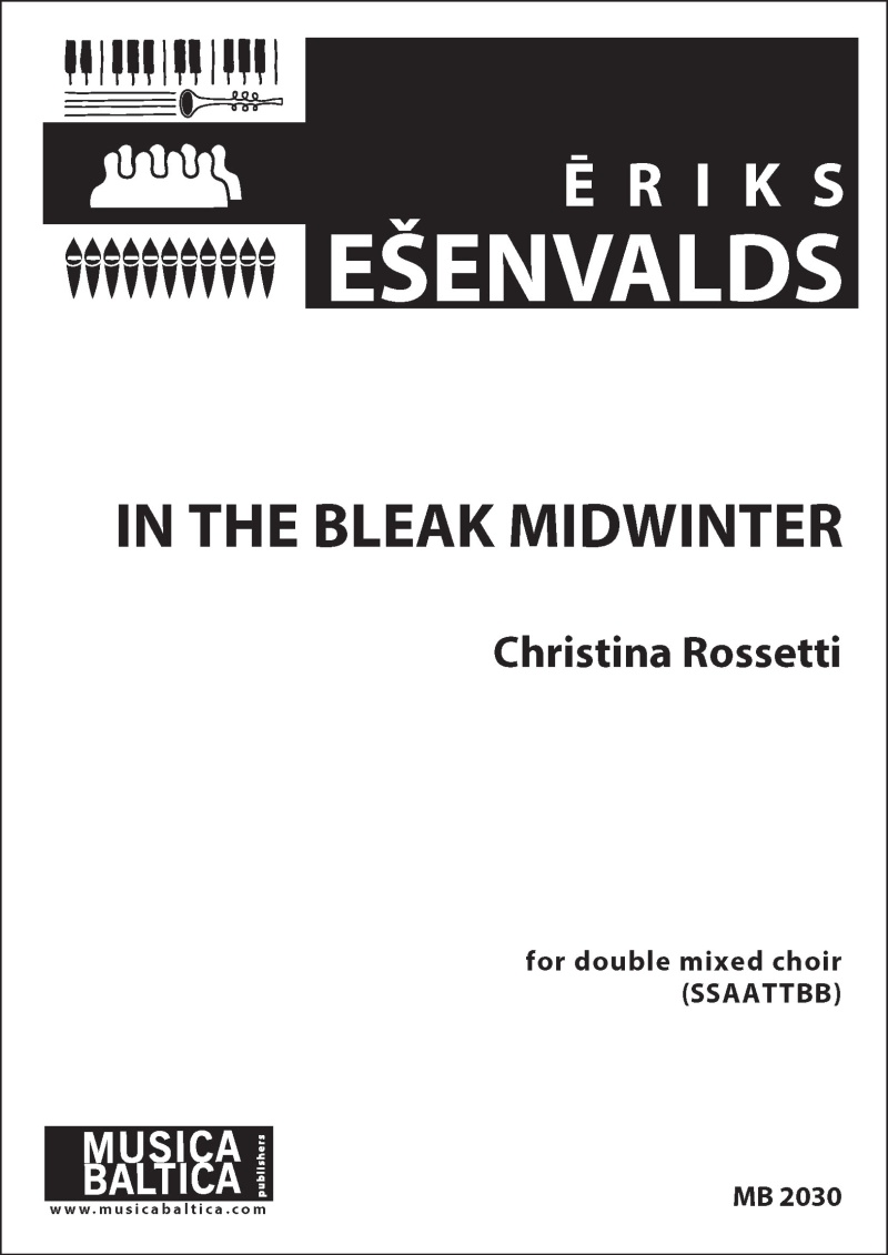 In The Bleak Midwinter For Ssaattbb Choir For Double Satb Choir Choral Octavo