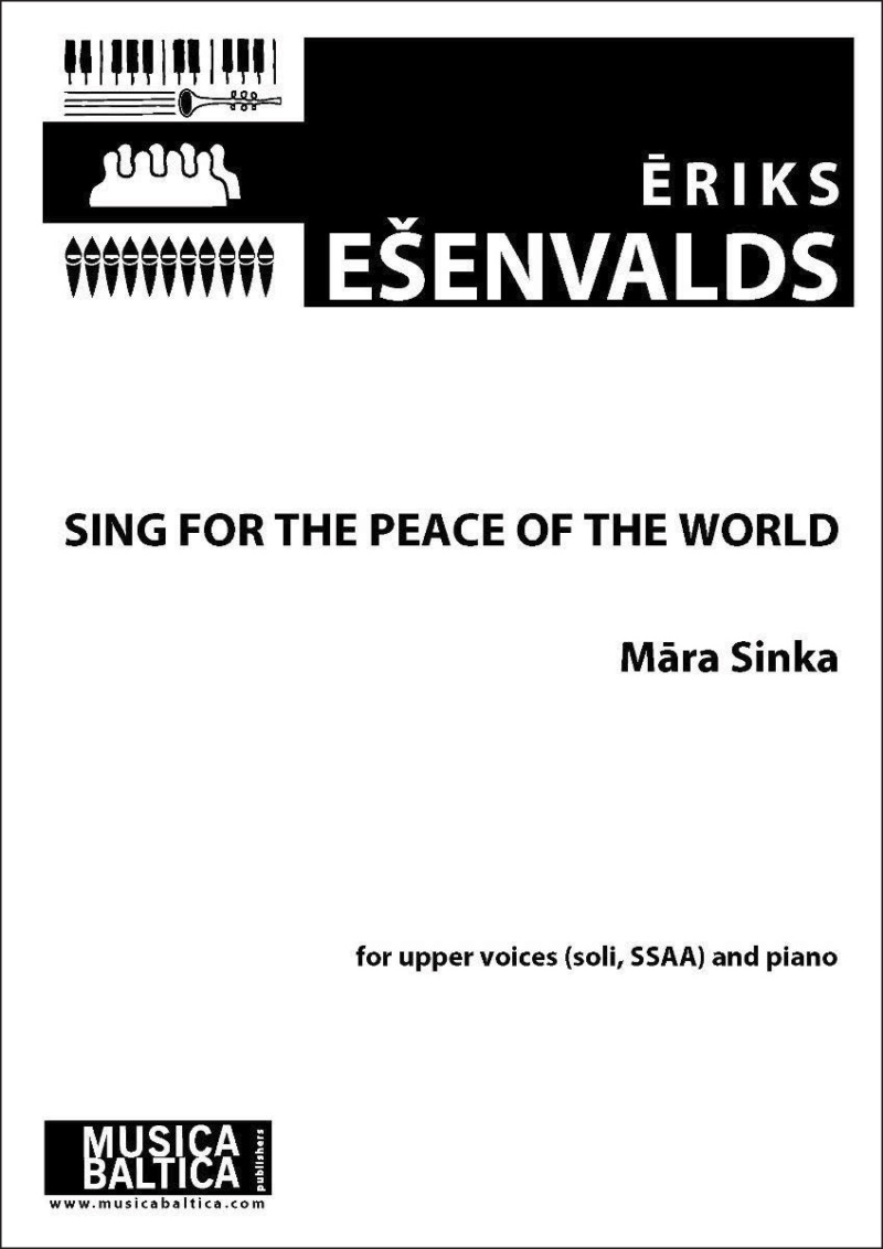 Sing For The Peace Of The World (Upper Voice Choir) Choral Octavo