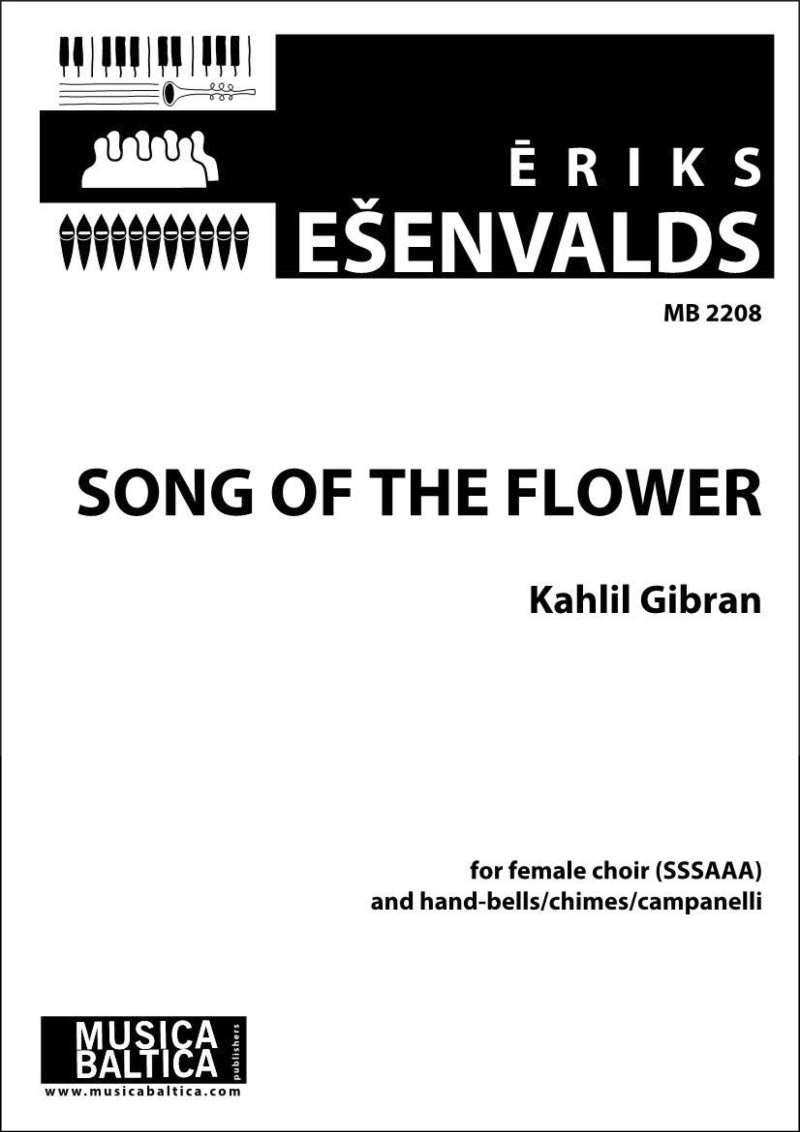Song Of The Flower For Sssaaa Choir And Hand-Bells Choral Octavo