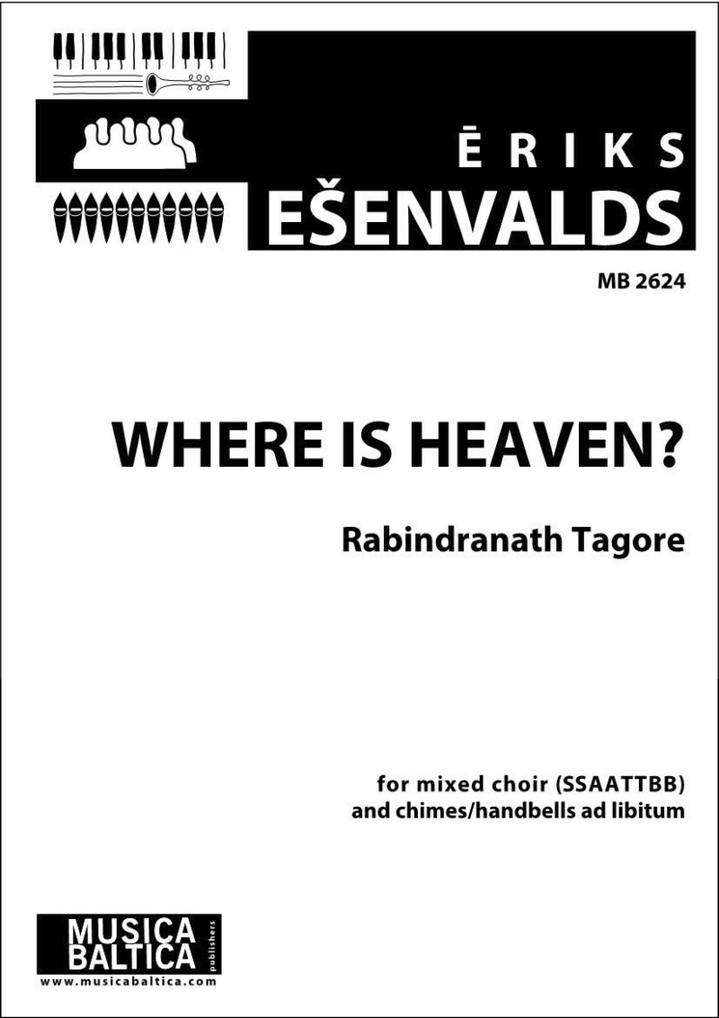 Where Is Heaven? For Ssaattbb Choir And Chimes/Handbells Ad Lib Choral Octavo