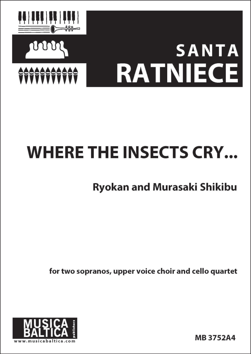 Where The Insects Cry (Upper Voice Choir) Choral Octavo