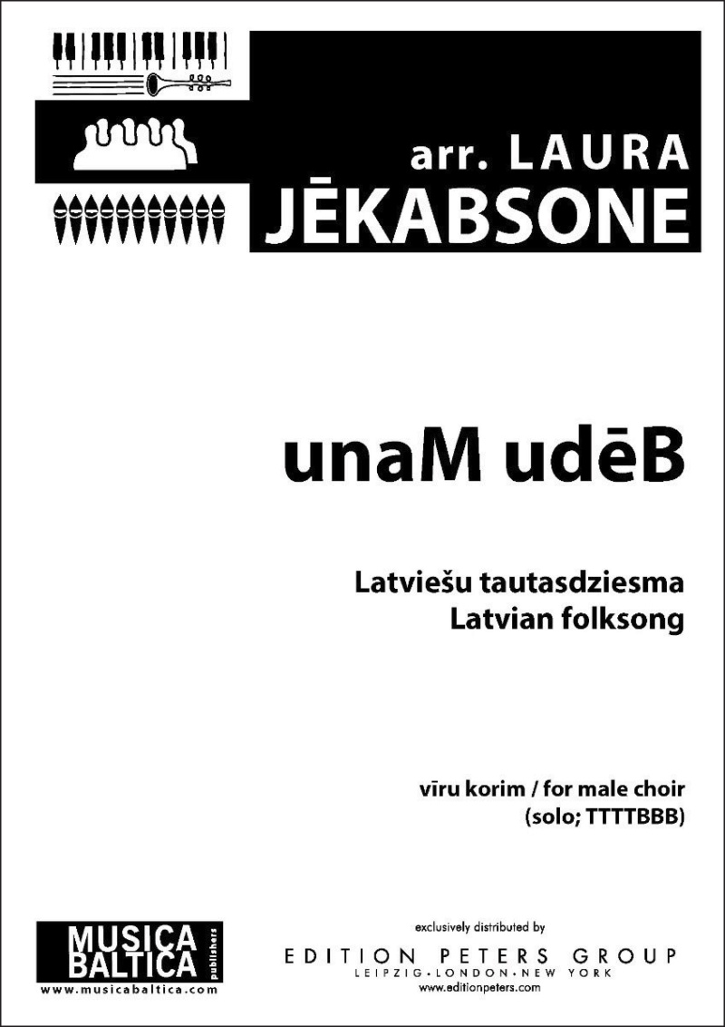 Unam Udeb (Male Choir) Choral Octavo