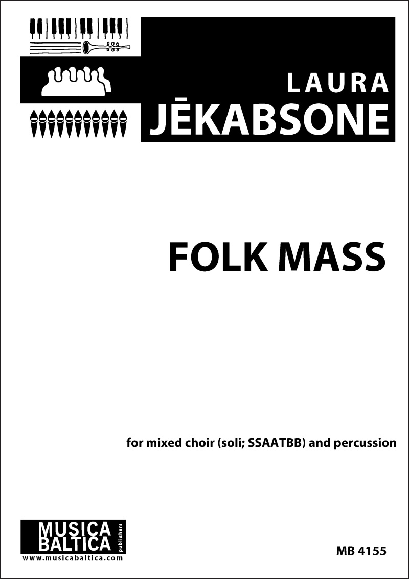 Folk Mass (Mixed Choir, Ssaatbb) Choral Octavo