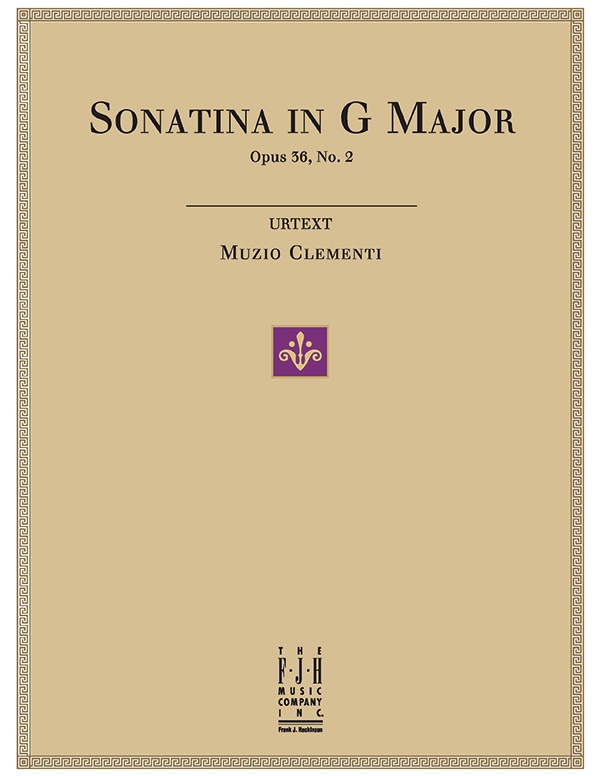 Sonatina In G Major, Op.36, No.2