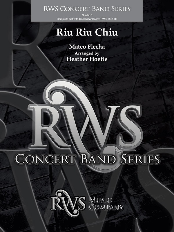 Riu Riu Chiu Conductor Score & Parts
