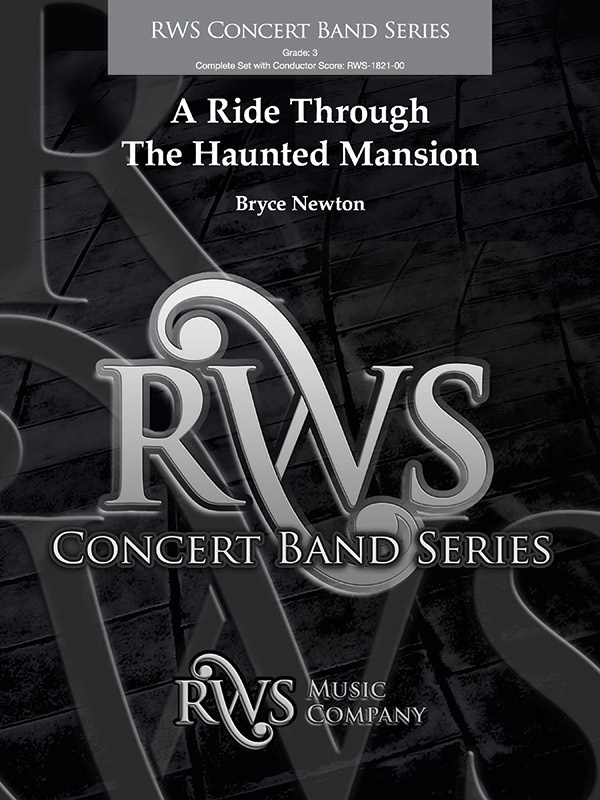 A Ride Through The Haunted Mansion Conductor Score & Parts