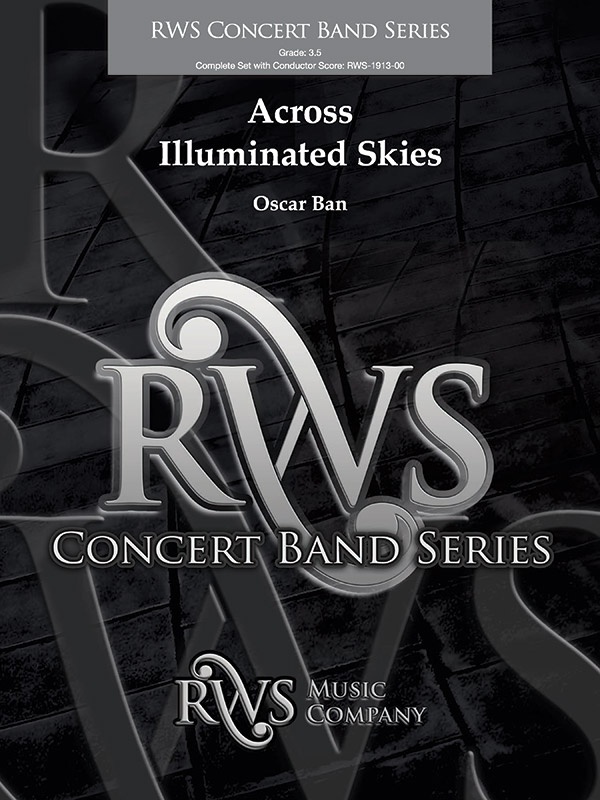 Across Illuminated Skies Conductor Score & Parts