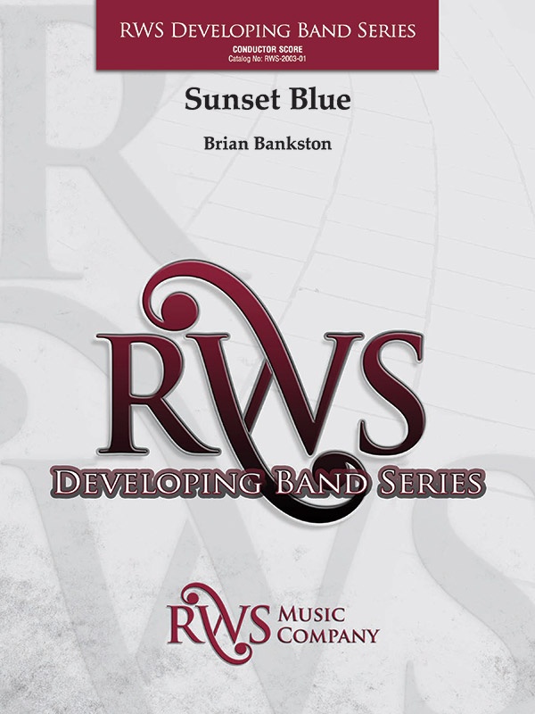 Sunset Blue Conductor Score