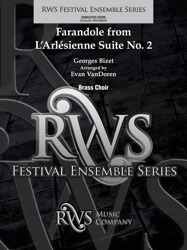 Farandole From L'arléSienne Suite No. 2 For Brass Choir Conductor Score