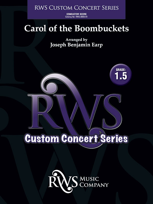 Carol Of The Boombuckets Conductor Score
