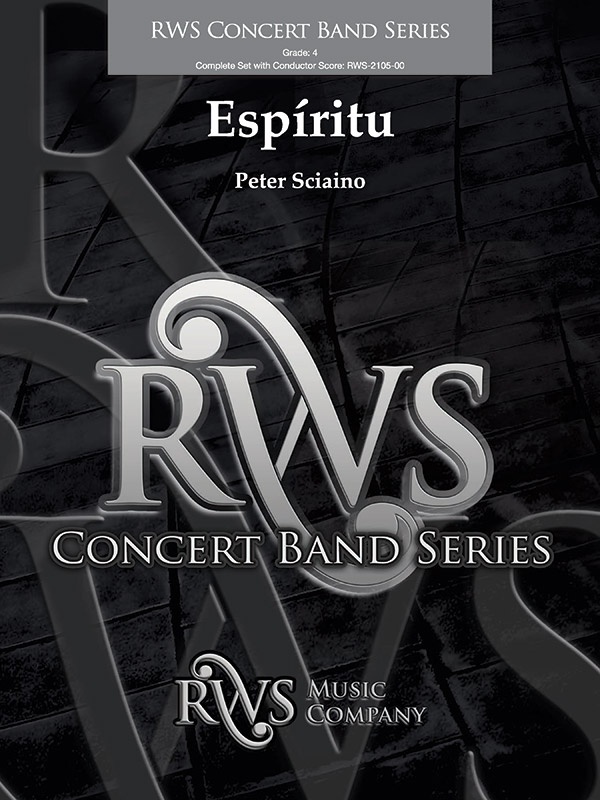 Espiritu Conductor Score & Parts