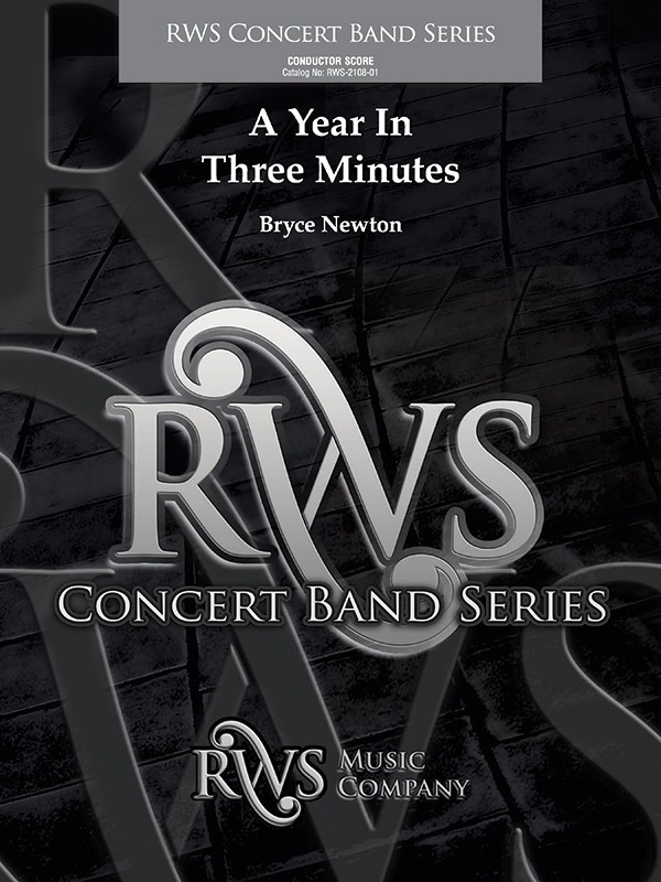 A Year In Three Minutes Conductor Score