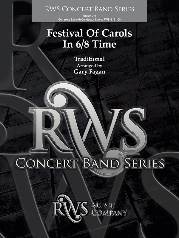 Festival Of Carols In 6/8 Time Conductor Score & Parts