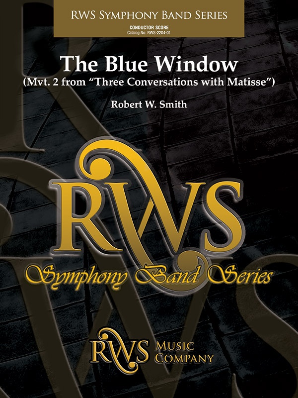 The Blue Window, Mvt. 2 from Three Conversations with Matisse – Conductor Score