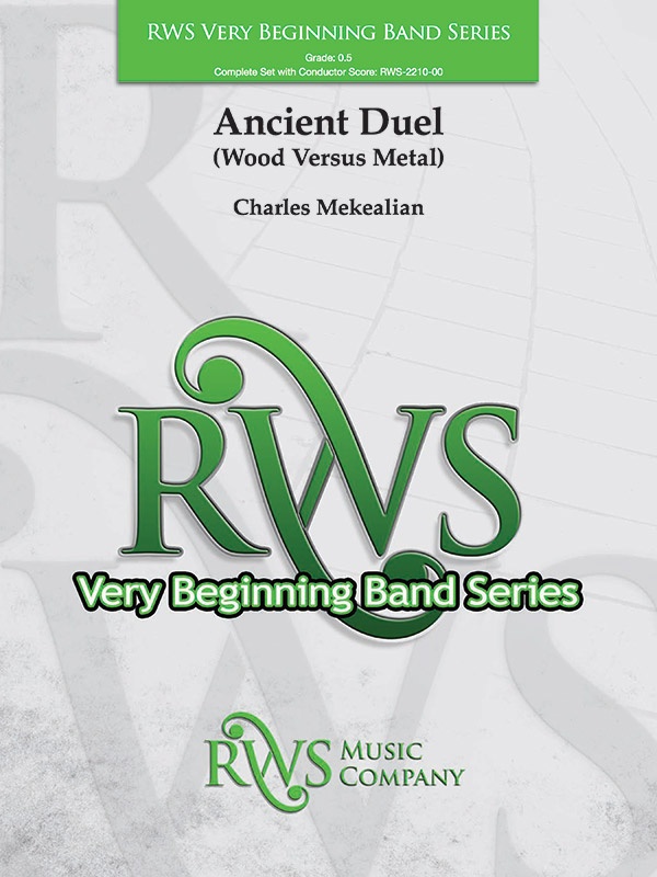 Ancient Duel Wood Versus Metal Conductor Score & Parts