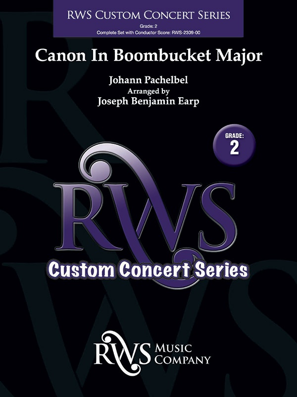 Canon In Boombucket Major Conductor Score & Parts