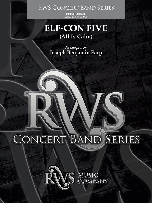 Elf-Con Five All Is Calm Conductor Score