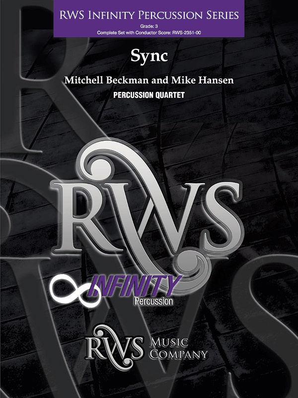 Sync Percussion Quartet Conductor Score & Parts