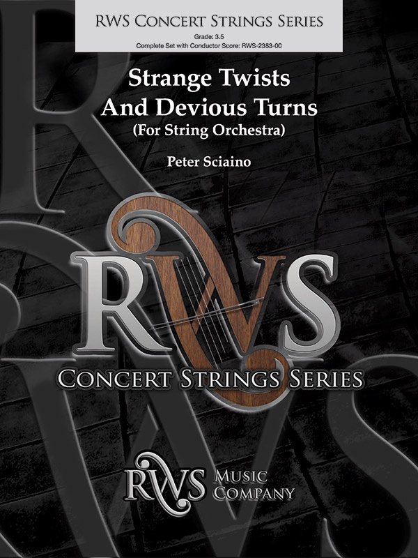 Strange Twists And Devious Turns For String Orchestra Conductor Score & Parts