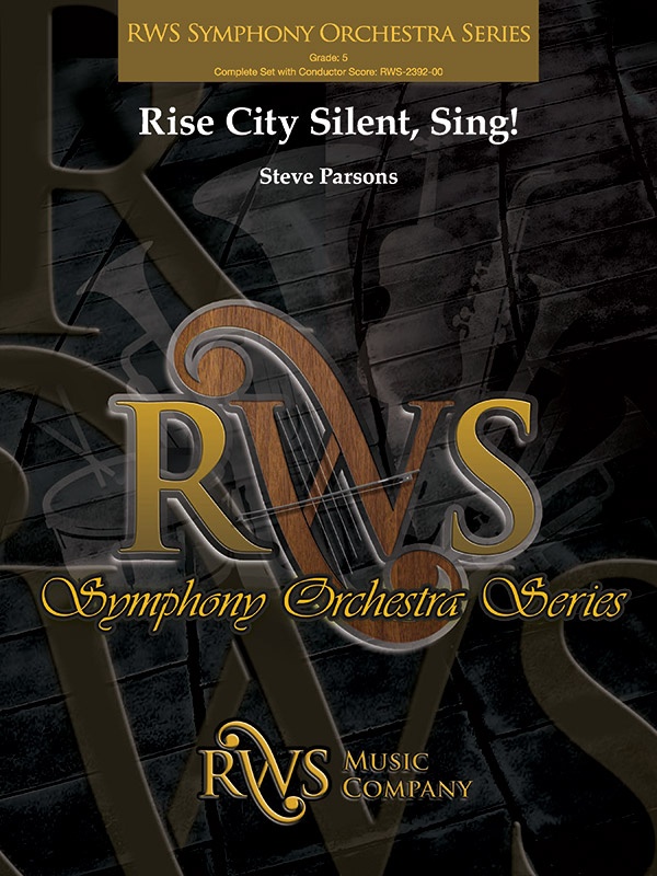 Rise City Silent, Sing! Conductor Score & Parts